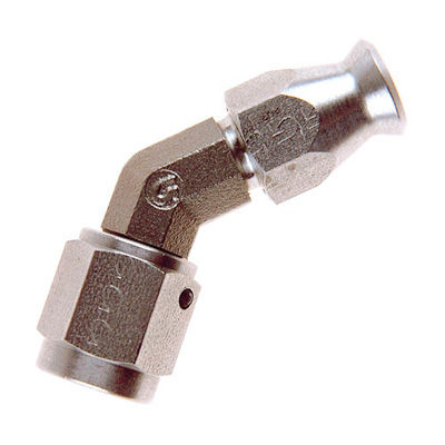[243369-1495194] Goodridge Forged 45 Degree Female Concave Seat Fitting (-3 JIC (3/8 x 24), Stainless Steel, -3)