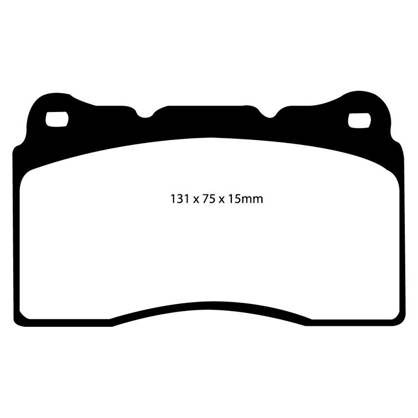[EBCDP51210NDX] EBC Brakes Bluestuff NDX Brake Pads