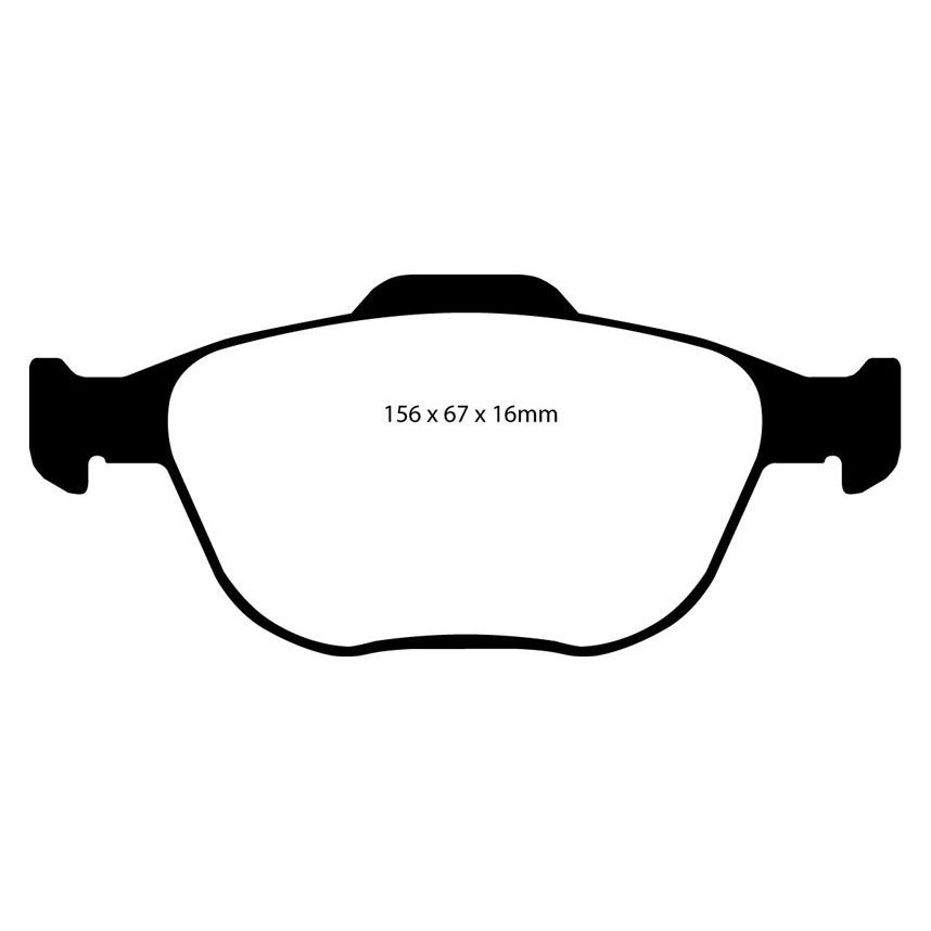[EBCDP81641RPX] EBC Brakes RP-X Brake Pads