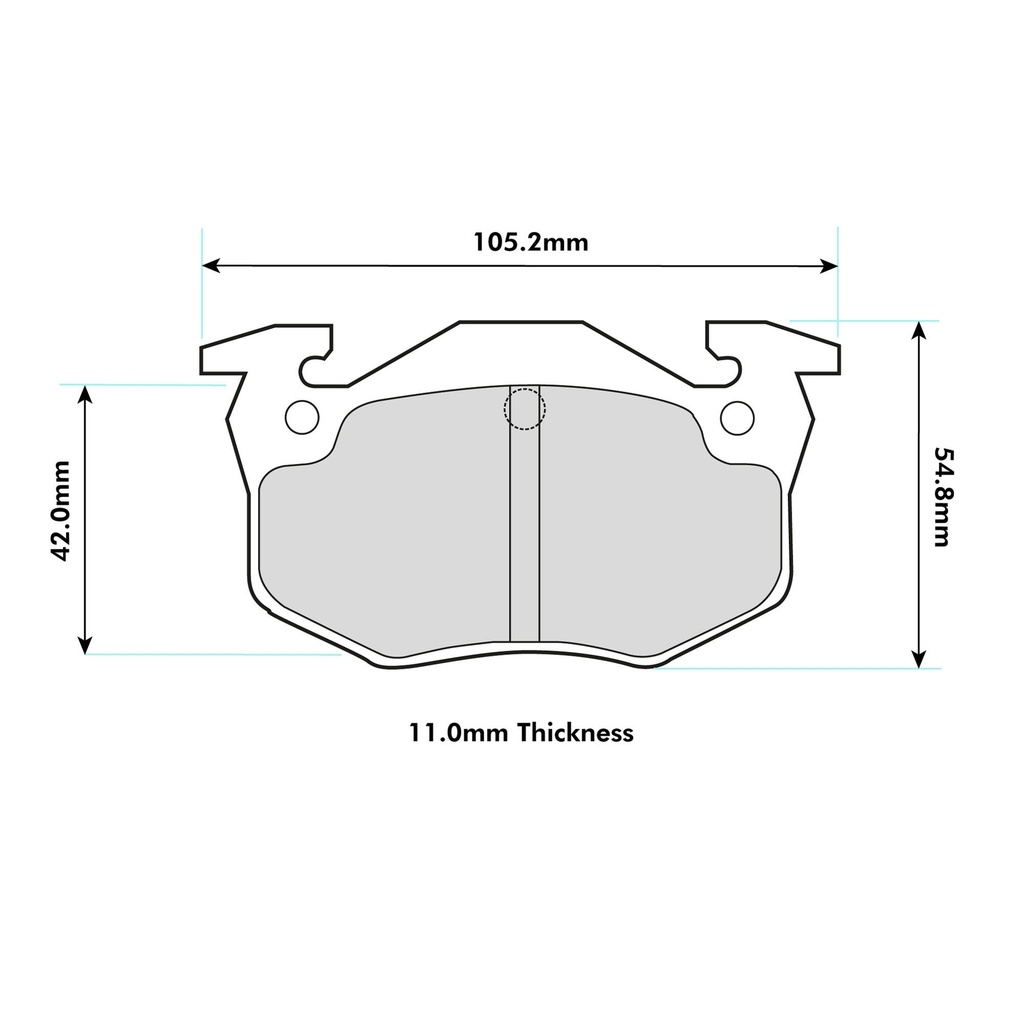 [FERFCP558H] Ferodo DS2500 Brake Pads