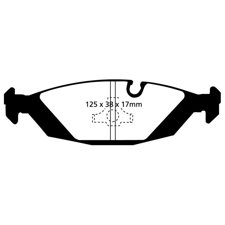 [EBCDP4447R] EBC Brakes Yellowstuff Performance Brake Pads