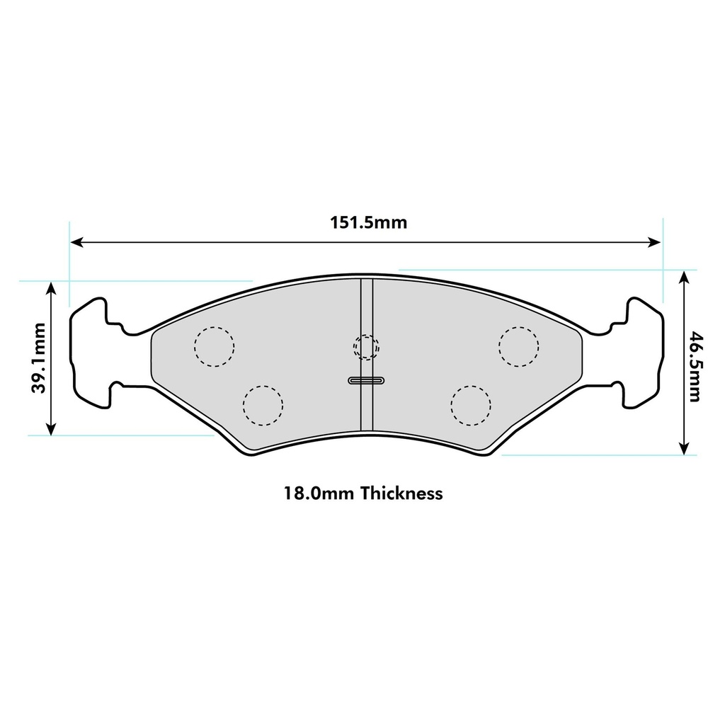 [FERFCP206H] Ferodo DS2500 Brake Pads