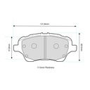 Mintex MRM1801 Brake Pads