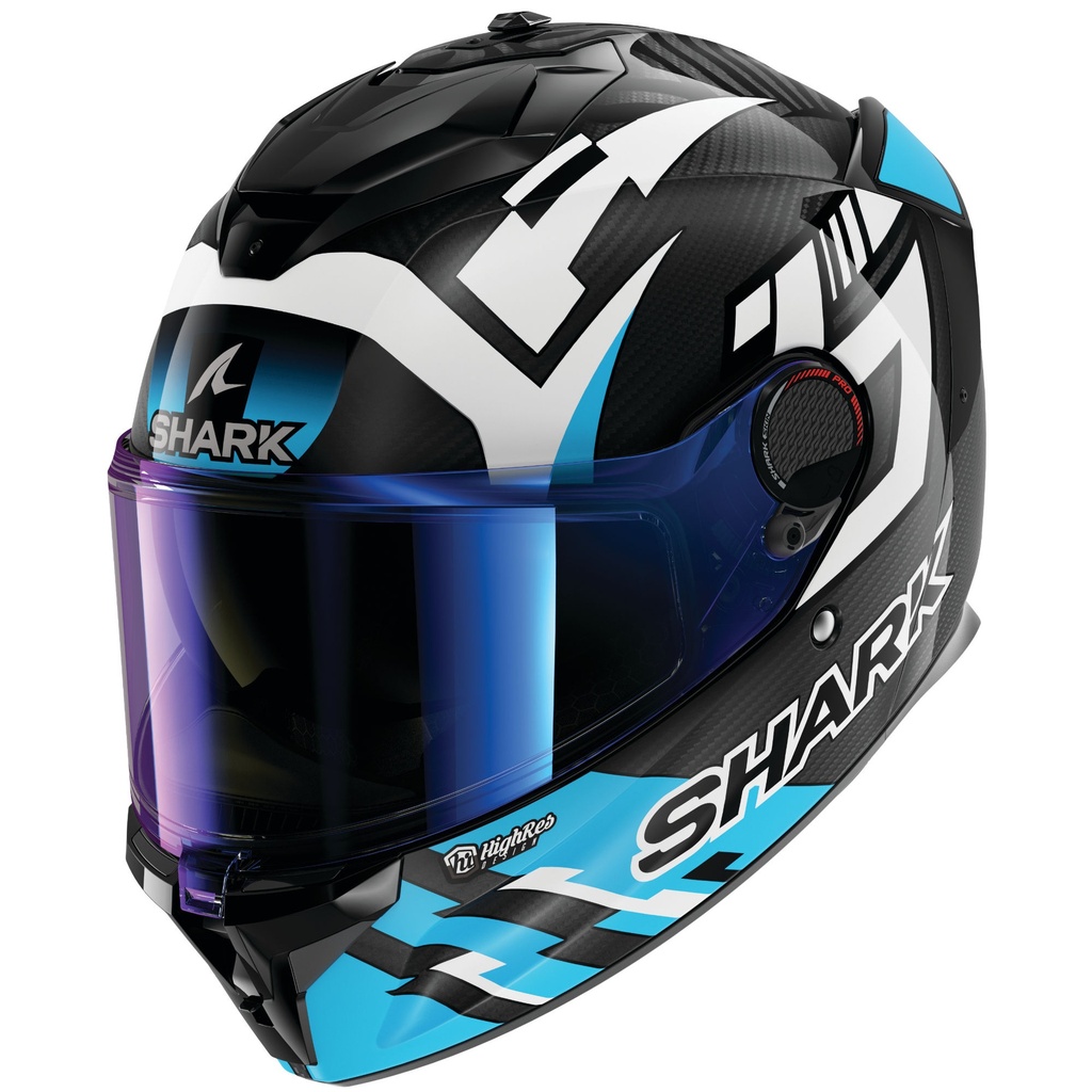 Shark Spartan GT Pro Carbon Zarco Replica Motorcycle Helmet