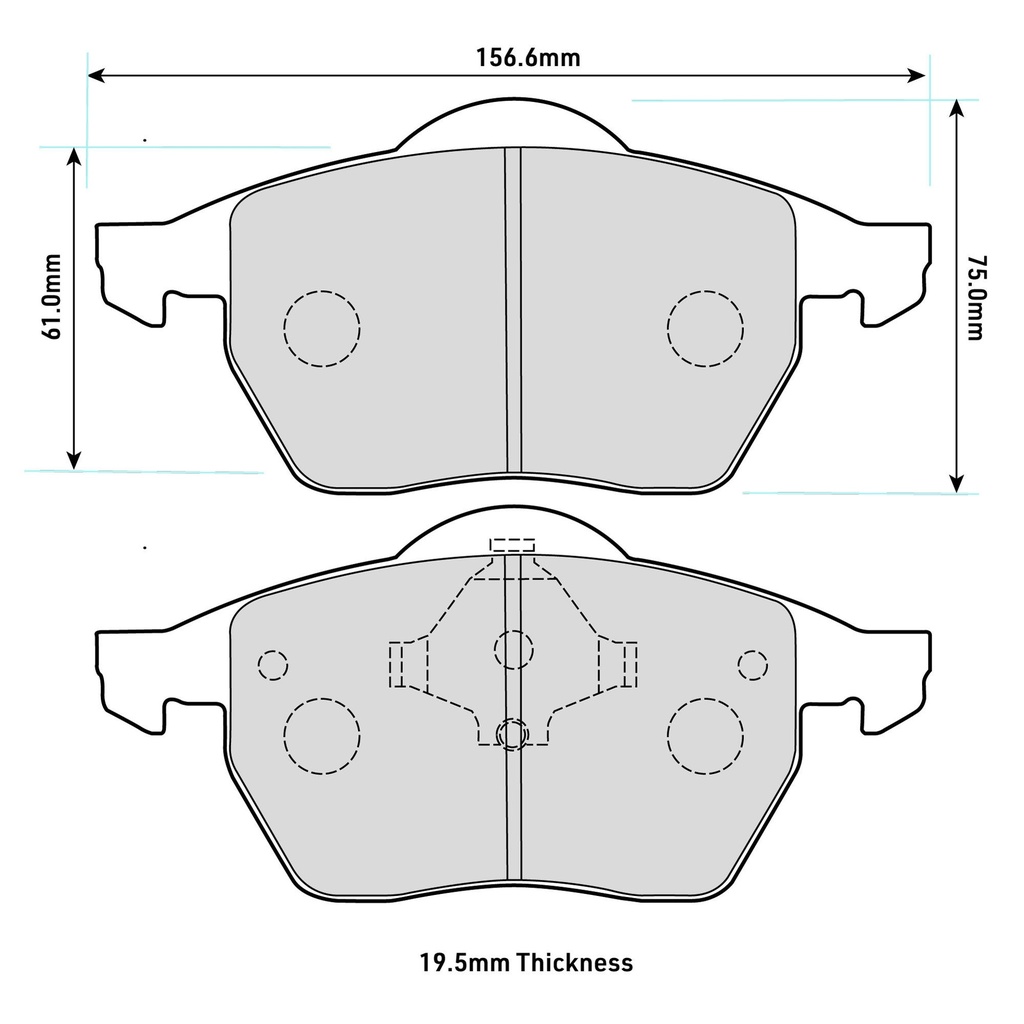[FERFCP590H] Ferodo DS2500 Brake Pads