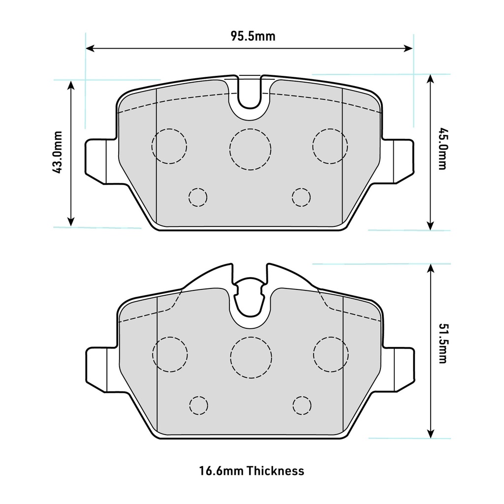 [FERFCP1806H] Ferodo DS2500 Brake Pads