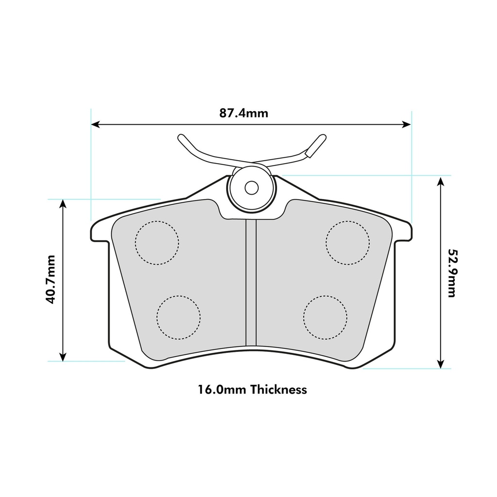 [FERFCP1491H] Ferodo DS2500 Brake Pads