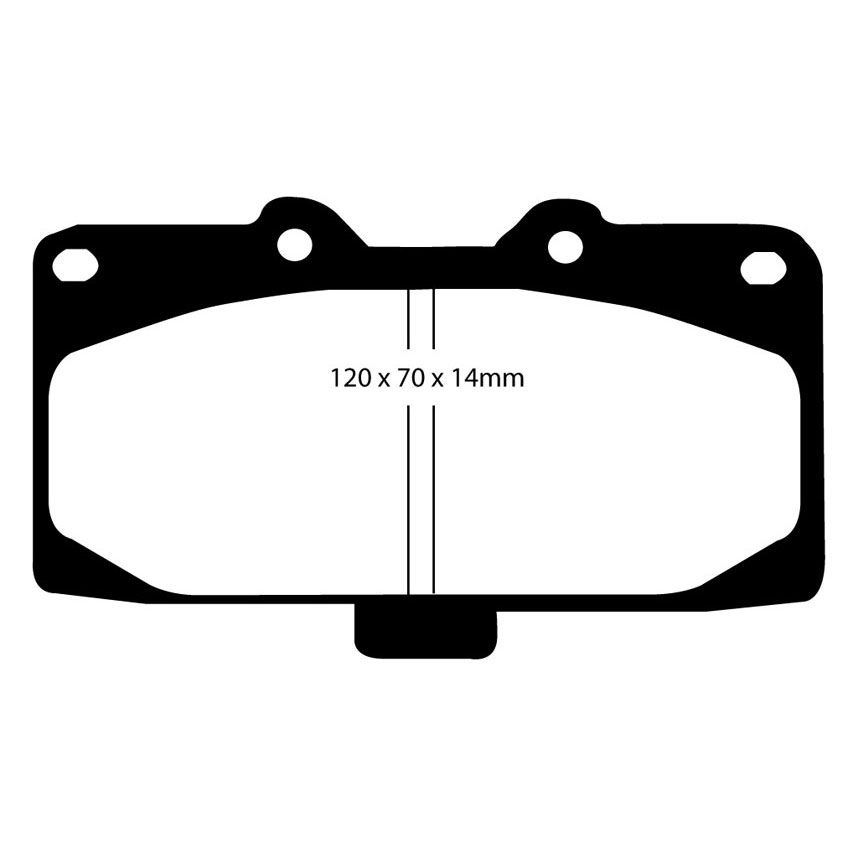 EBC Brakes Redstuff Performance Brake Pads