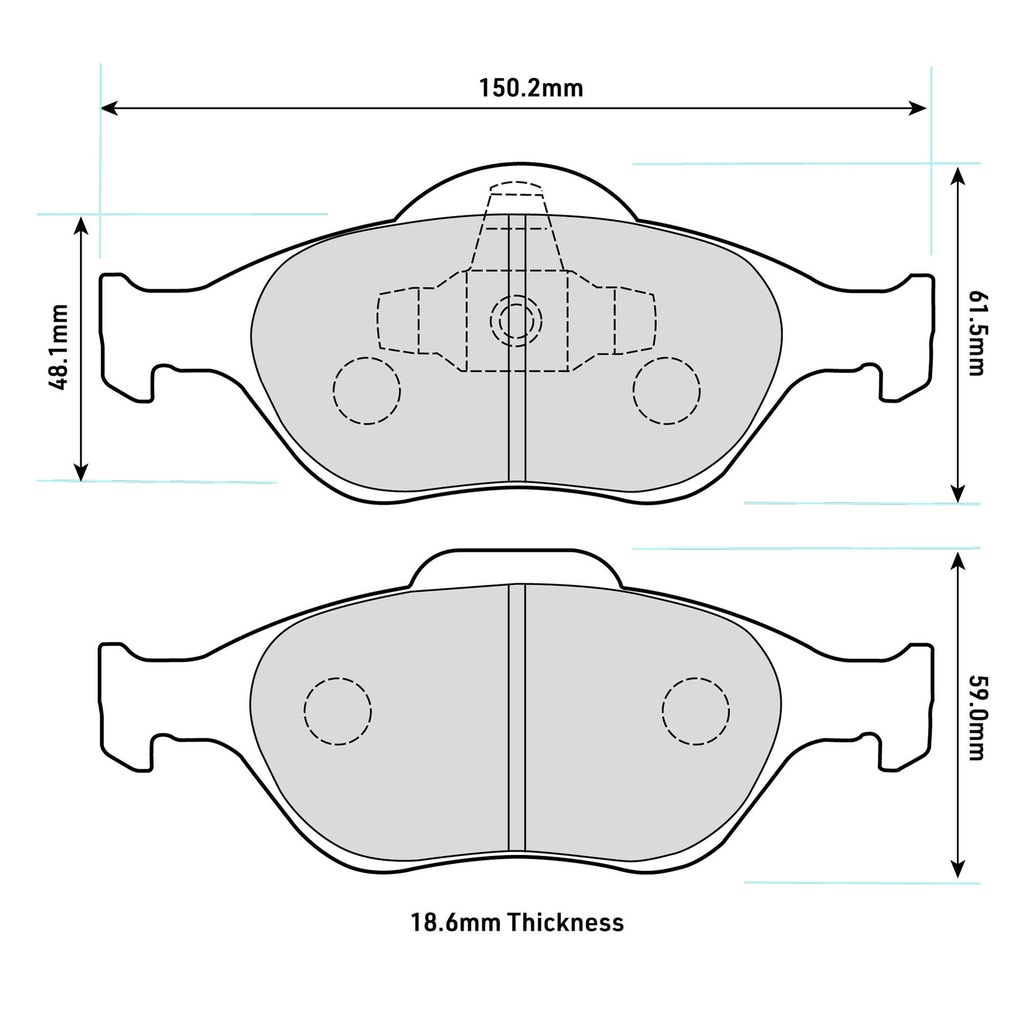 Ferodo DS3000 Brake Pads