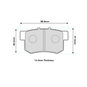 PBS Brakes ProComp R Brake Pads