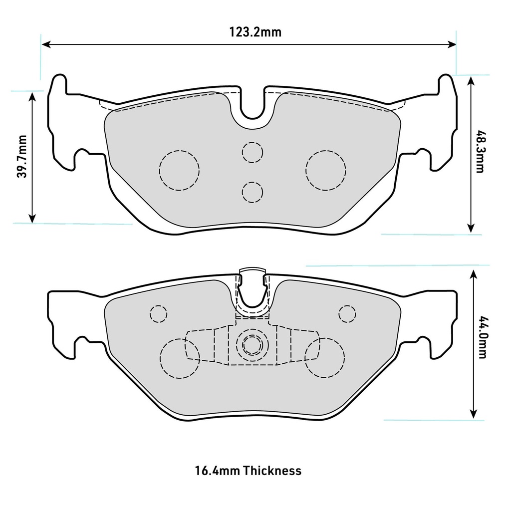 Mintex MRM1801 Brake Pads