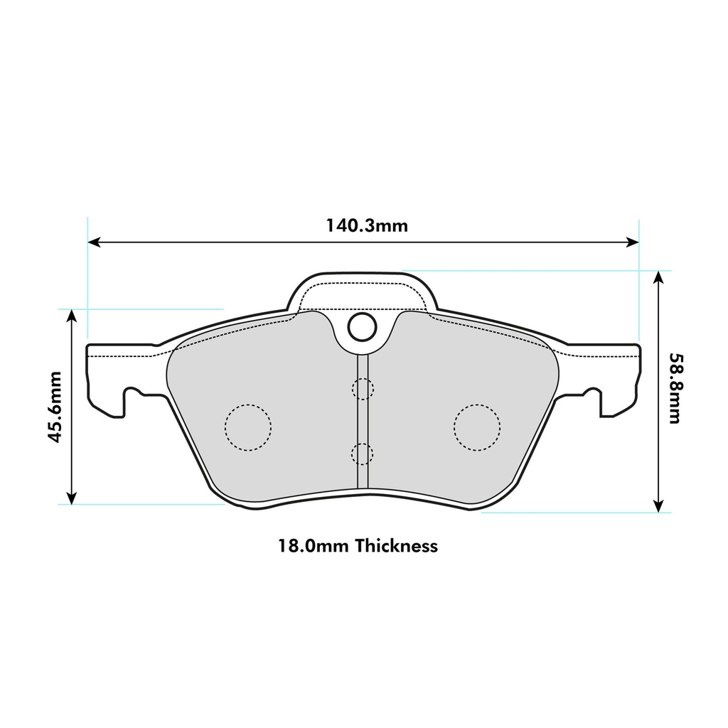 Mintex MRM1801 Brake Pads