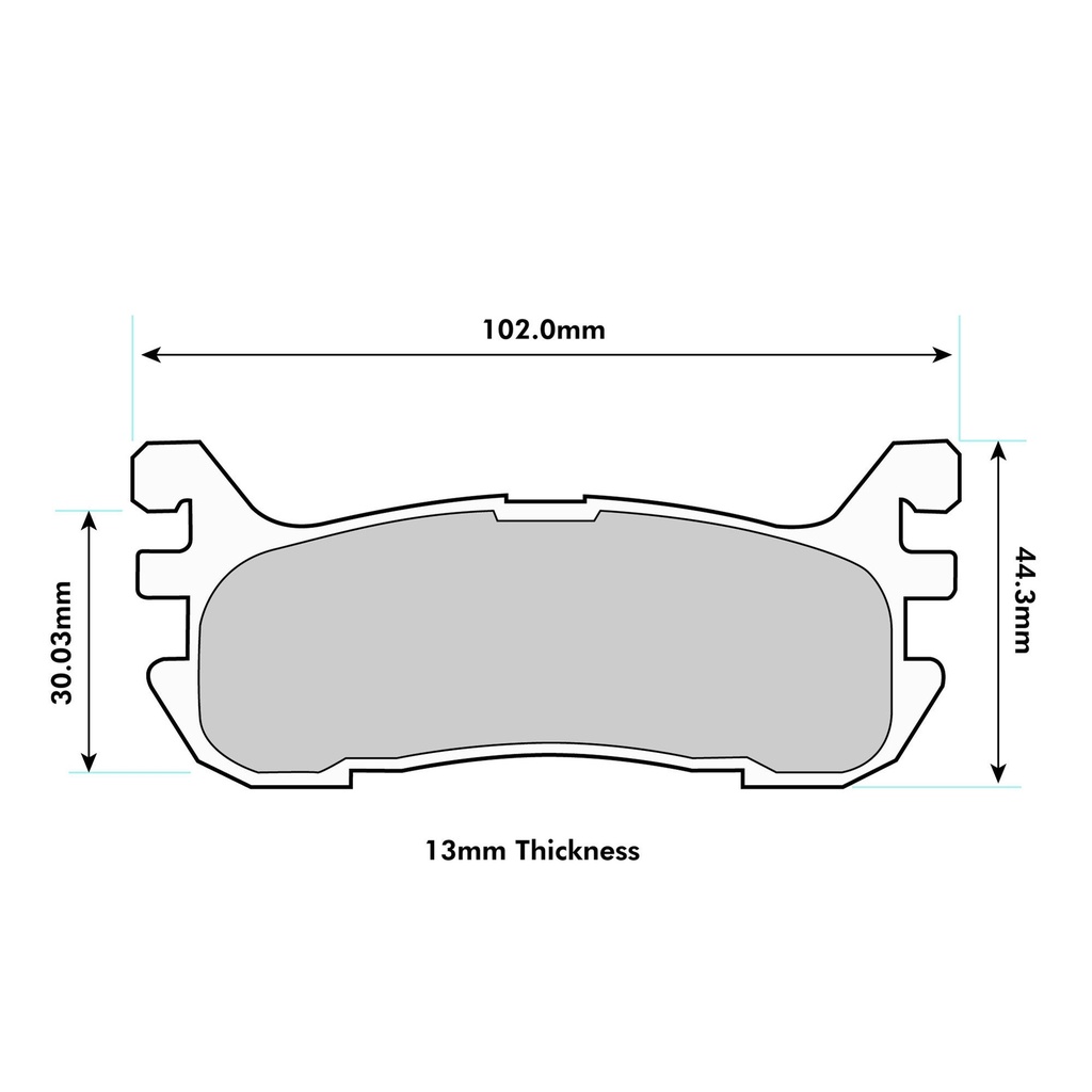 Mintex MRM1802 Brake Pads