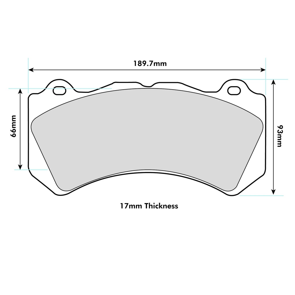 PBS Brakes ProTrack Brake Pads