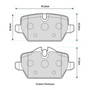 PBS Brakes ProRace Brake Pads