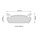 PBS Brakes ProRace Brake Pads