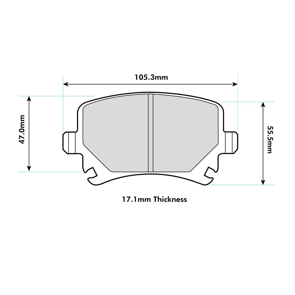 PBS Brakes ProTrack Brake Pads