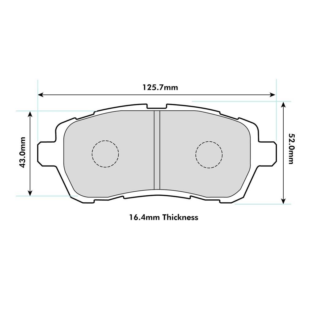 PBS Brakes ProTrack Brake Pads