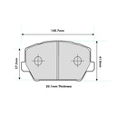 Ferodo DS2500 Brake Pads