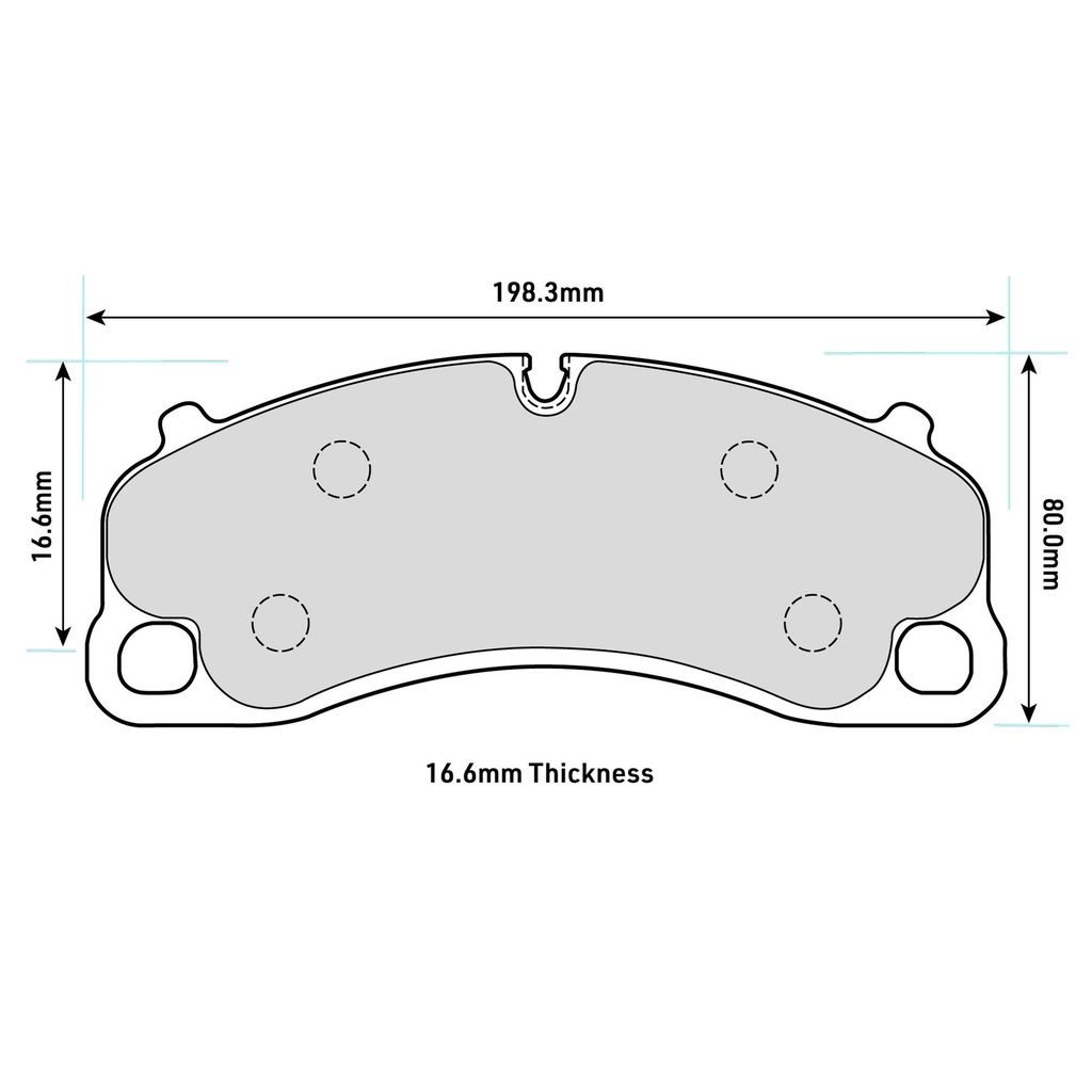 Ferodo DS3.12 (Thermally Treated) Brake Pads