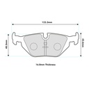 PBS Brakes ProTrack Brake Pads