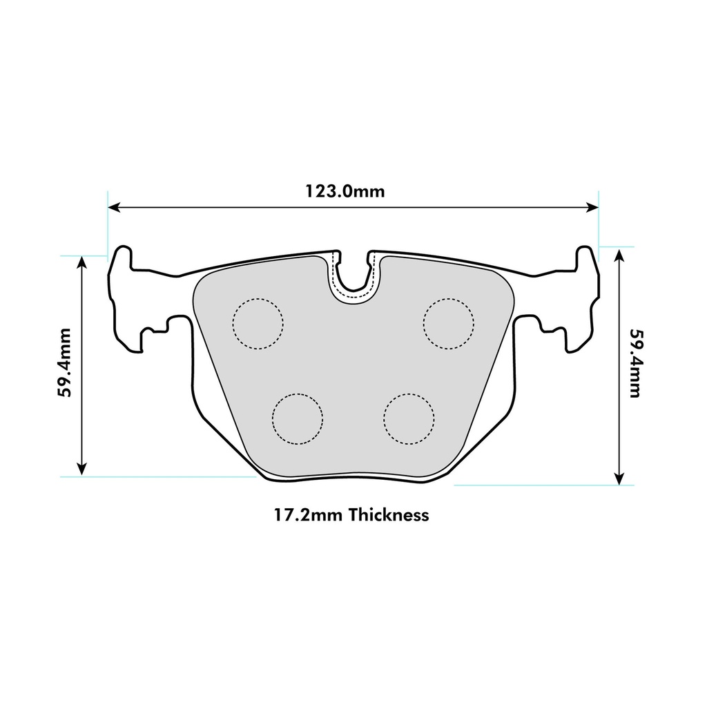 EBC Brakes RP-1 Brake Pads