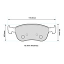 Ferodo DS2500 Brake Pads
