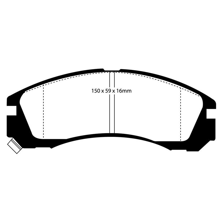 EBC Brakes Redstuff Performance Brake Pads