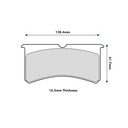 EBC Brakes Yellowstuff Brake Pads To Fit Wilwood Narrow Superlite 4 & 6 Piston Calipers