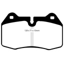 EBC Brakes Yellowstuff Performance Brake Pads