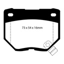 EBC Brakes Bluestuff NDX Brake Pads