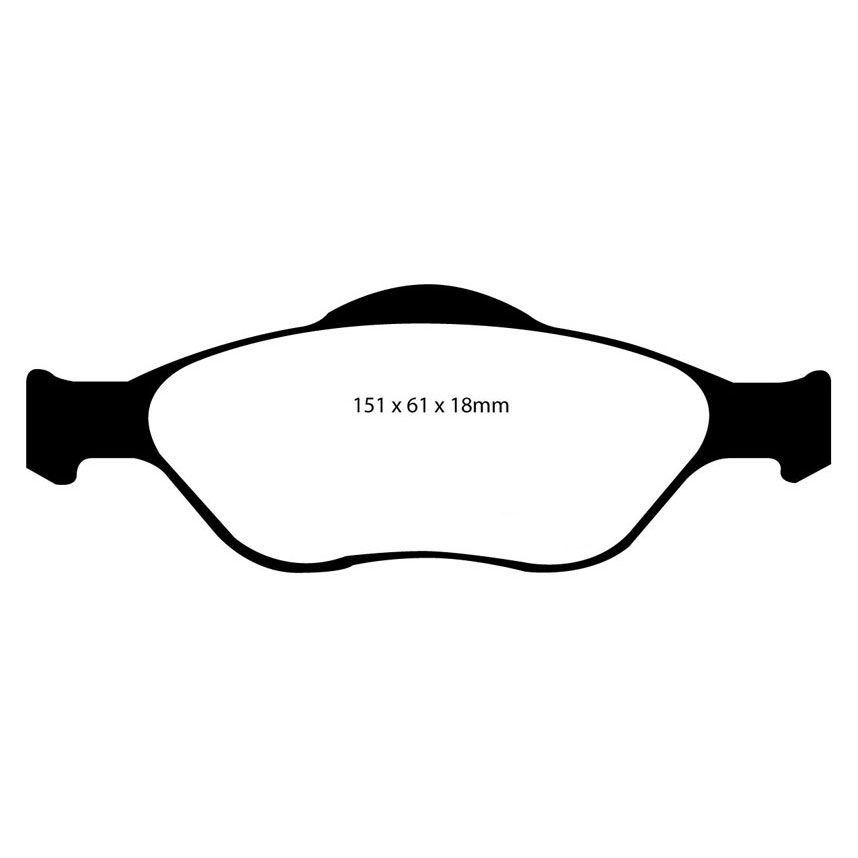 EBC Brakes Yellowstuff Performance Brake Pads