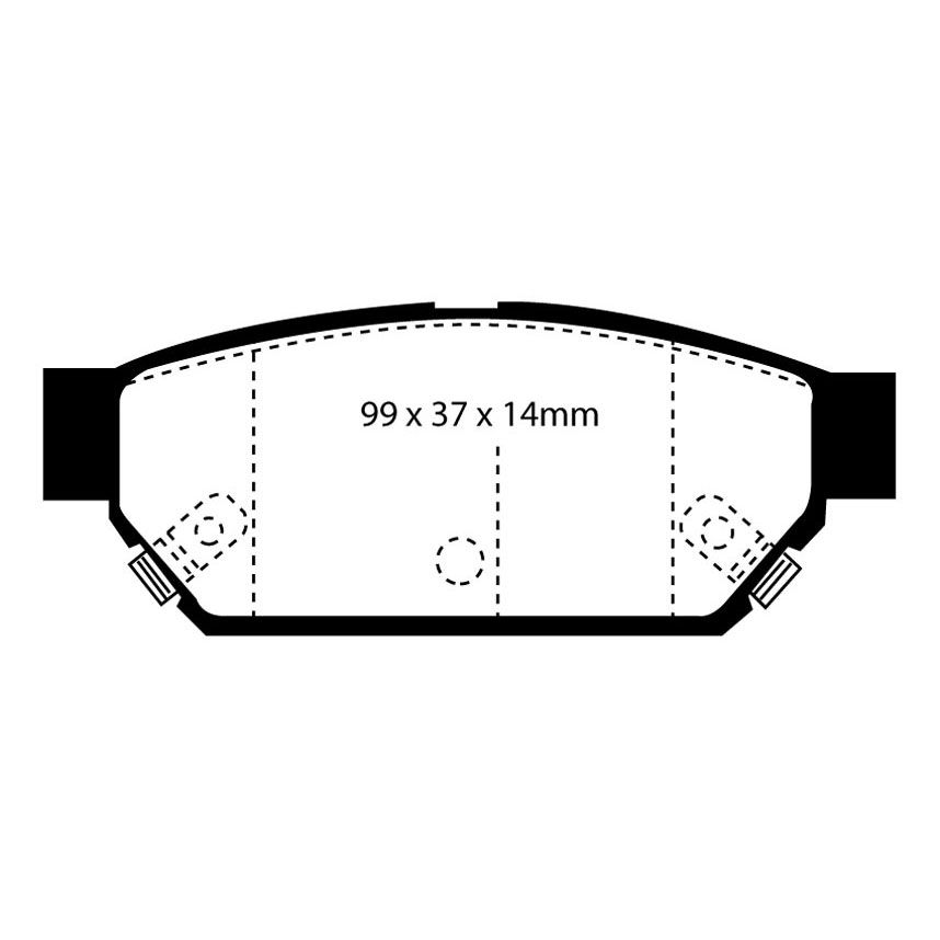 EBC Brakes Redstuff Performance Brake Pads