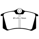 EBC Brakes Redstuff Performance Brake Pads