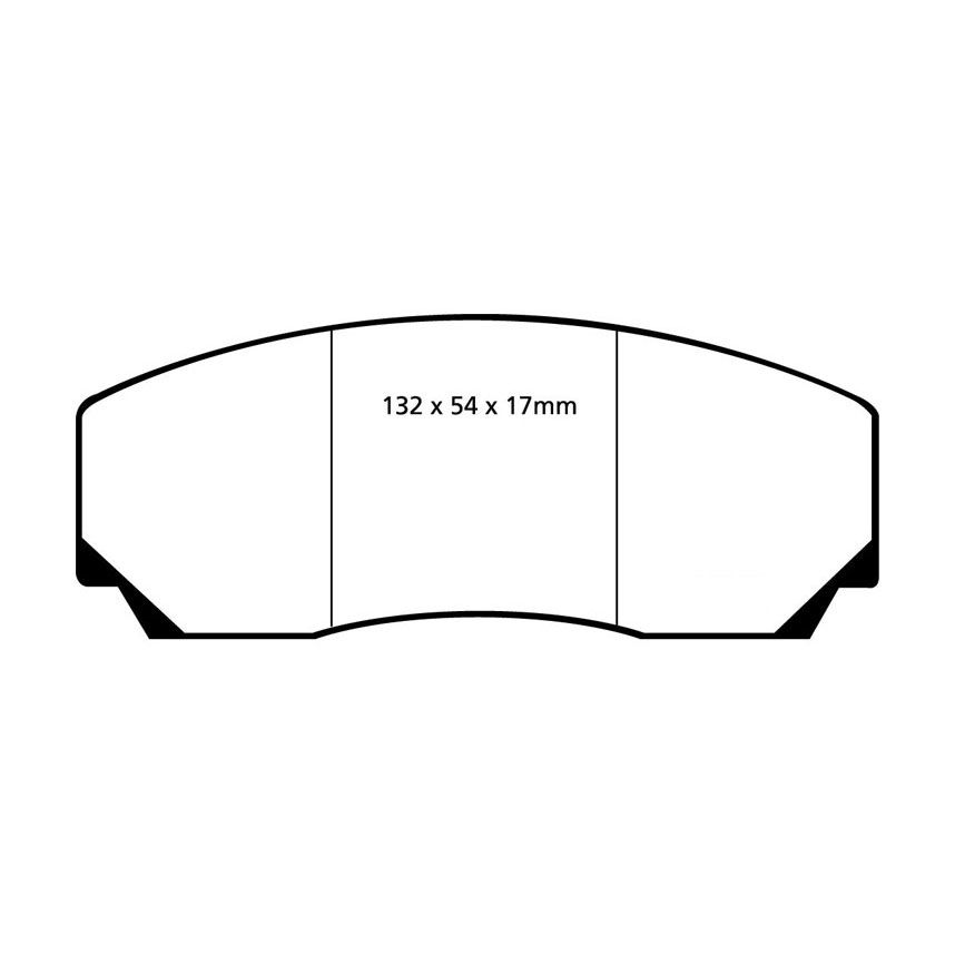 EBC Brakes Redstuff Performance Brake Pads