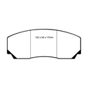 EBC Brakes Redstuff Performance Brake Pads