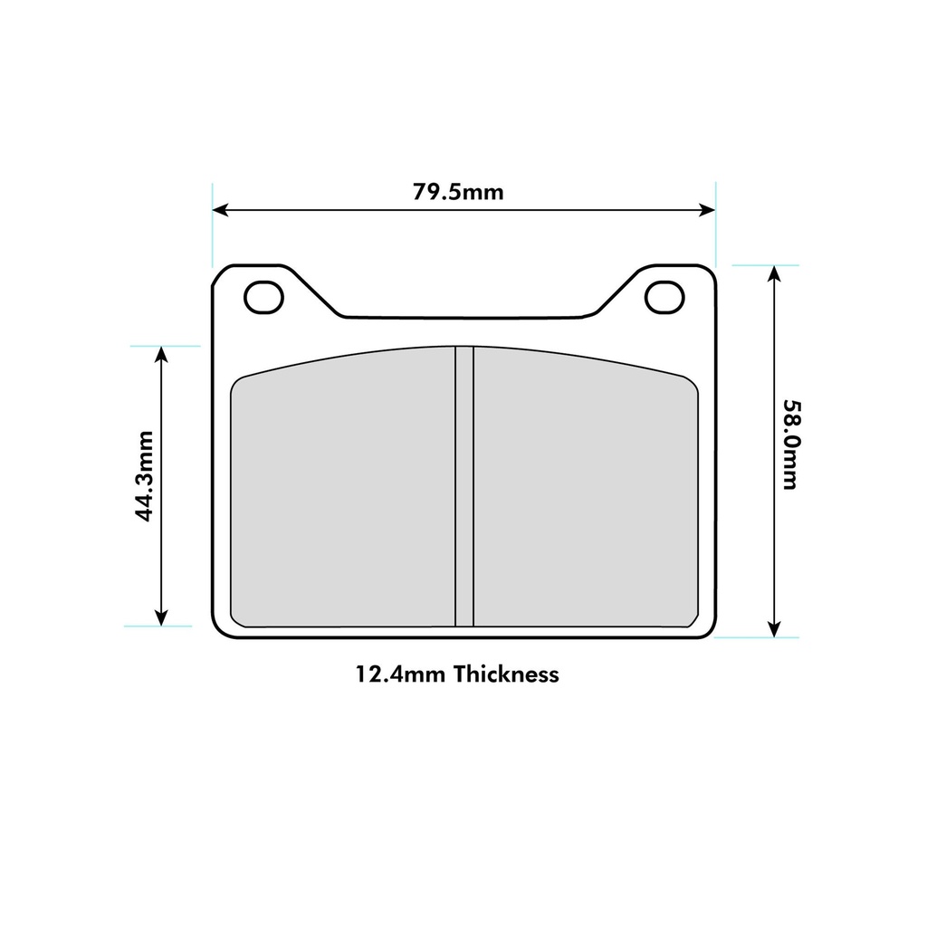 EBC Brakes Yellowstuff Brake Pads To Fit Wilwood Powerlite Calipers
