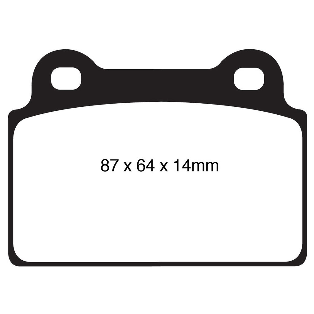 EBC Brakes Redstuff Performance Brake Pads