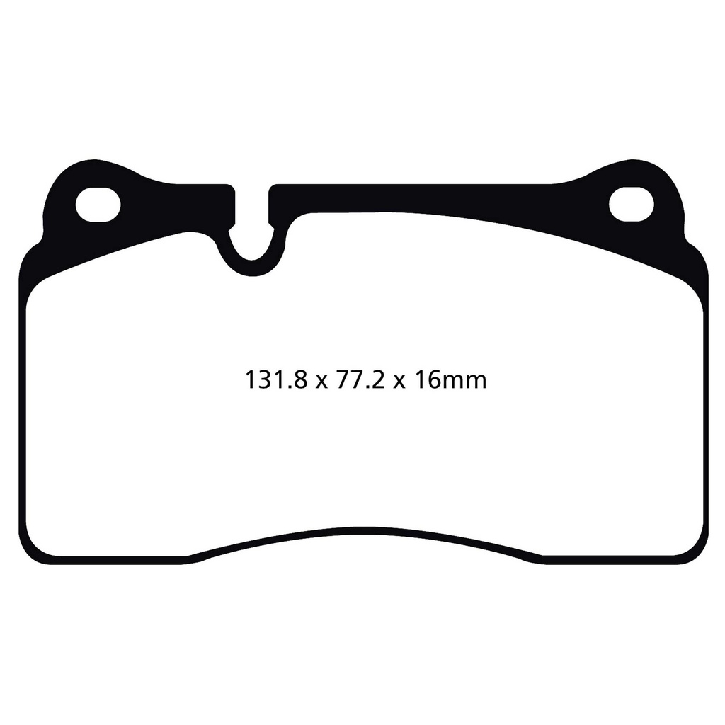 EBC Brakes Yellowstuff Performance Brake Pads
