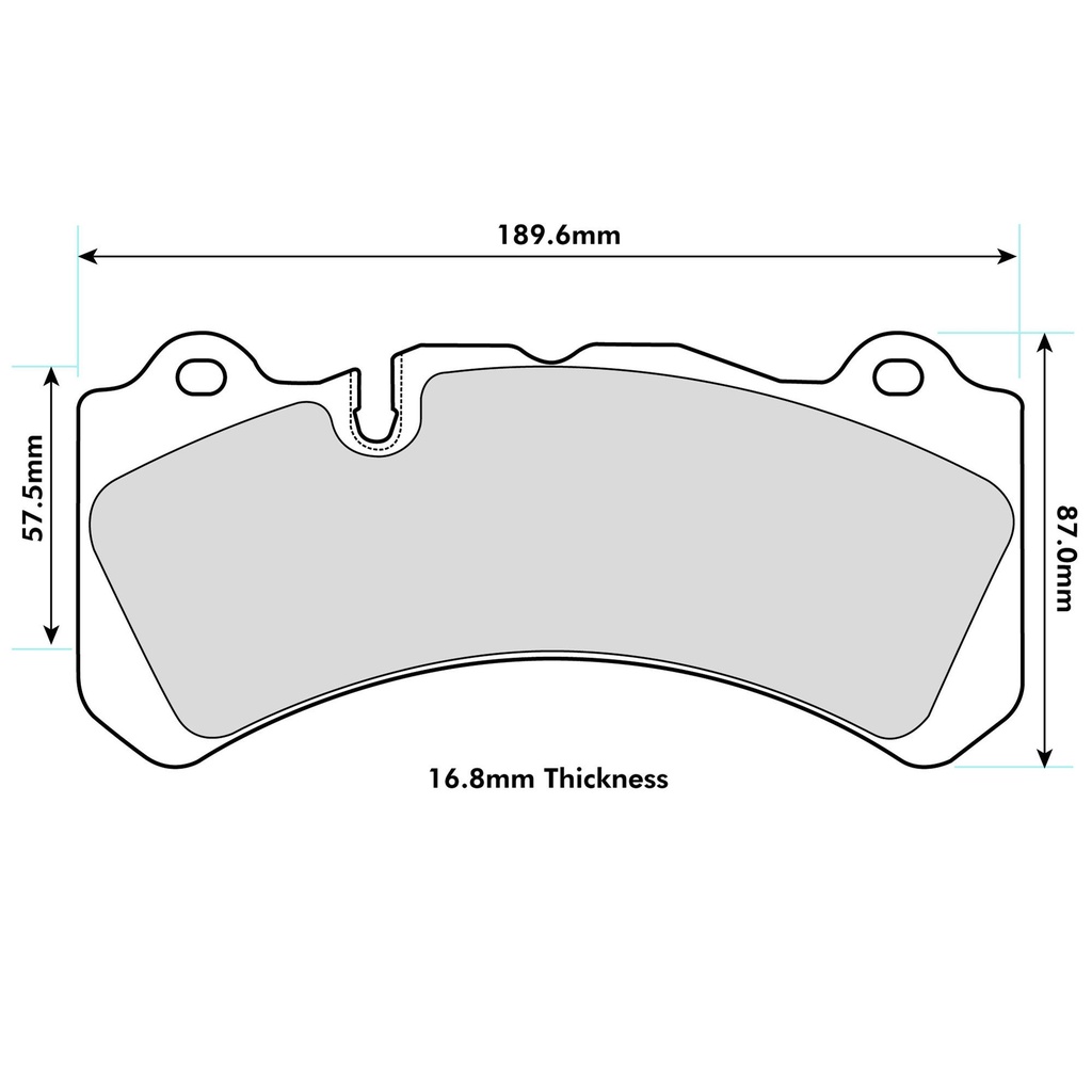 Ferodo DS3000 Brake Pads To Fit Brembo 07.8590.15 Calipers