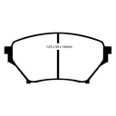 EBC Brakes Yellowstuff Performance Brake Pads