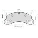 Pagid RSL1 Brake Pads