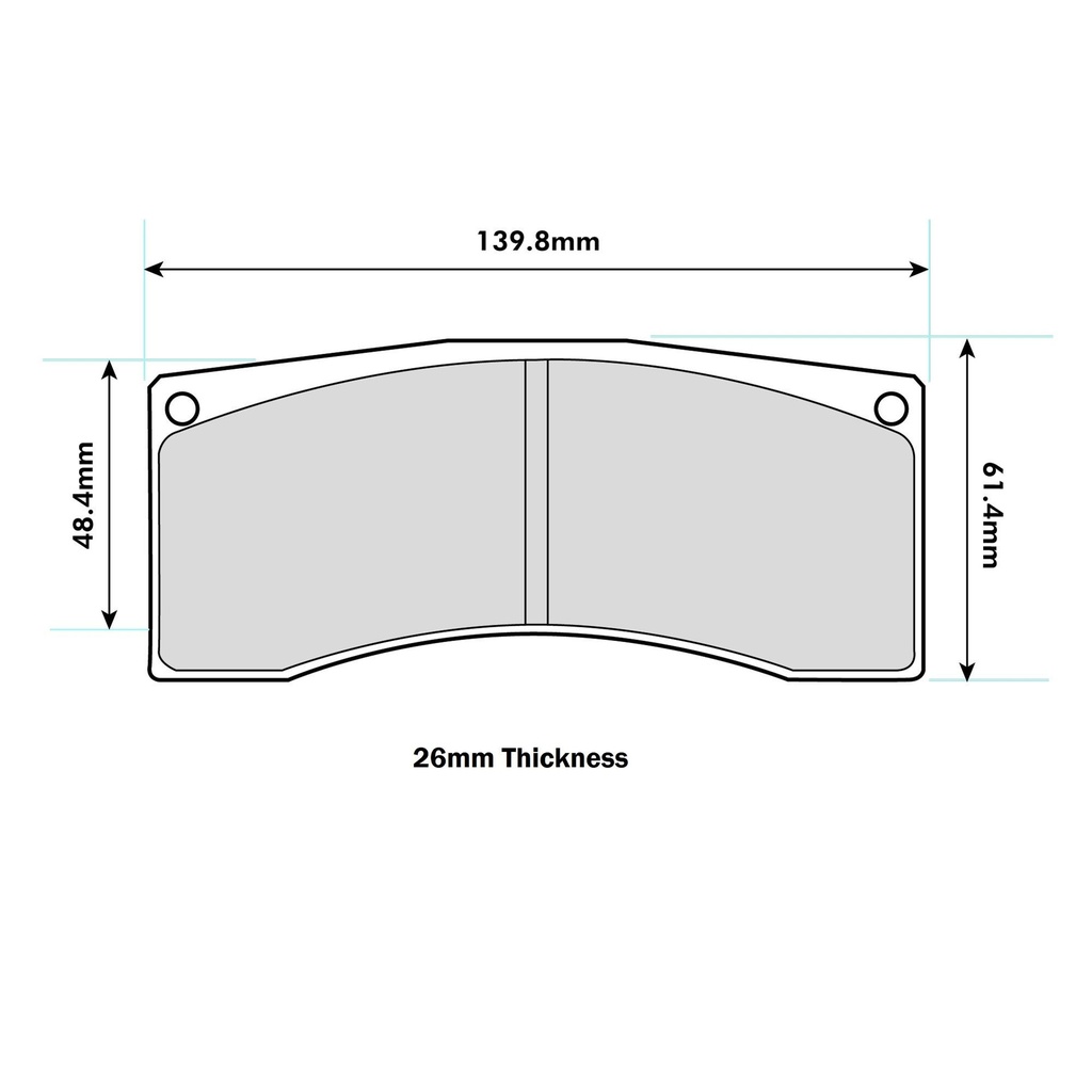 Ferodo TL163 Brake Pads To Fit Brembo 07.7859.1 Caliper