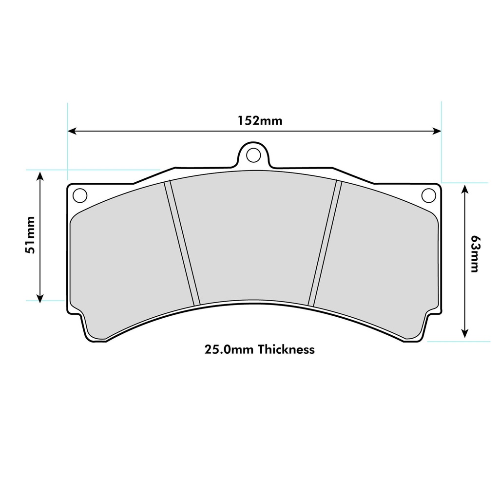 PBS Brakes ProComp S2 Brake Pads To Fit AP Racing Various Calipers