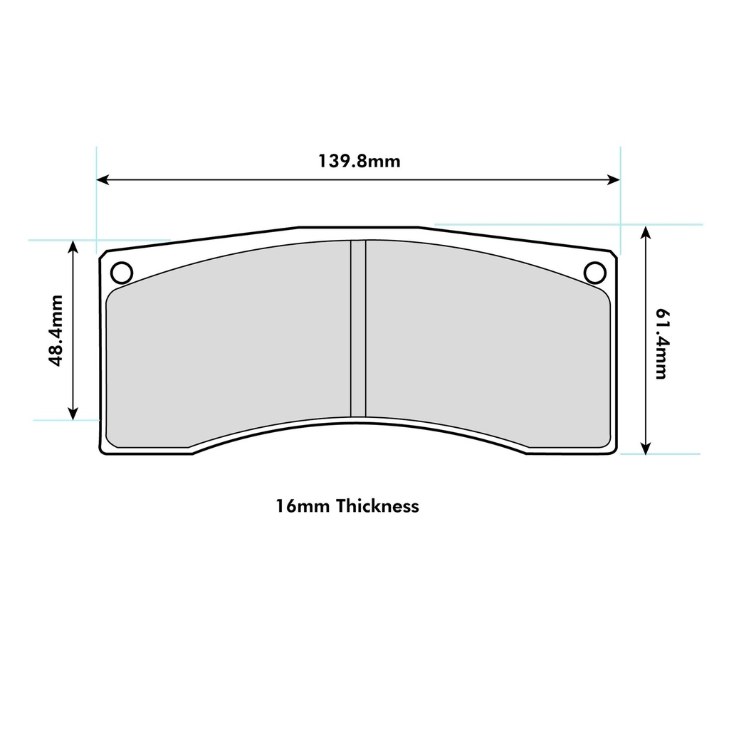 Ferodo TL180 Brake Pads To Fit Brembo 07.5169 Caliper