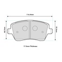 PBS Brakes ProTrack Brake Pads