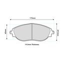 Mintex F2R Brake Pads