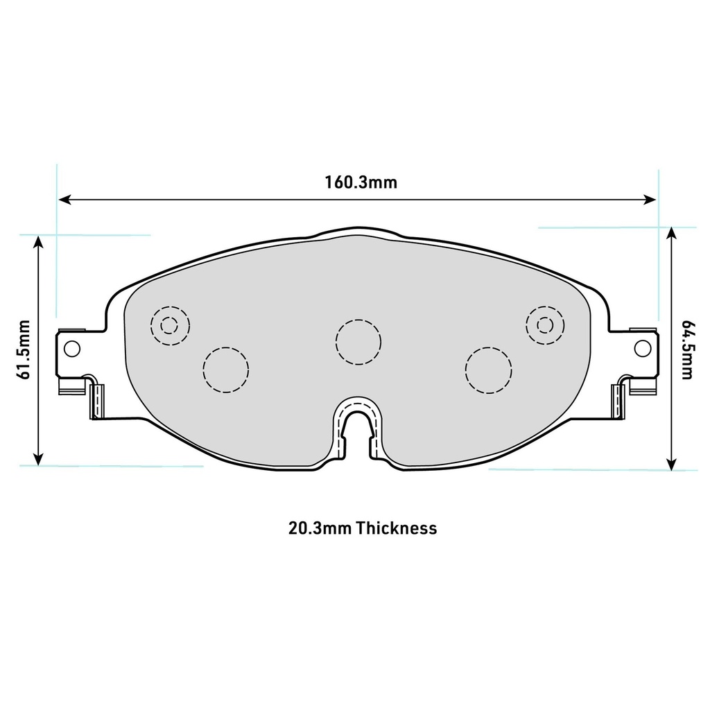 Mintex MRM1801 Brake Pads