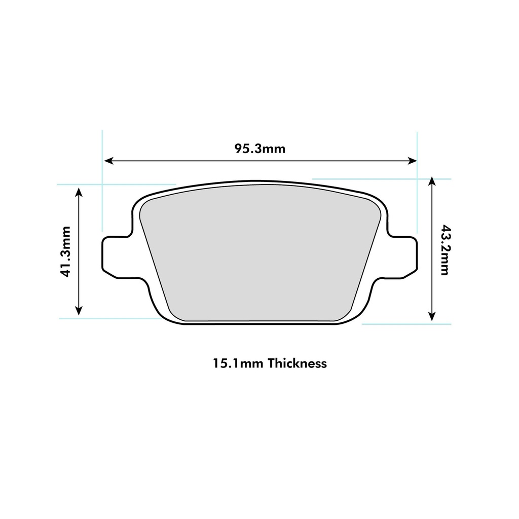 Mintex MRM1801 Brake Pads