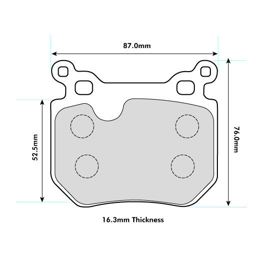 Mintex MRM1801 Brake Pads